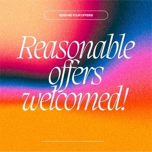 Offers welcomed! 💕